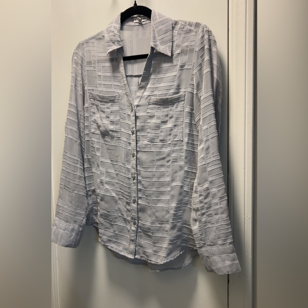 Express Classic White Blouse